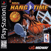 NBA Hang Time Playstation US box art